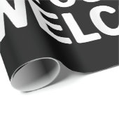 Ich hielt mein Spiel an, um hier Shirt Männer Frau Geschenkpapier (Rolleneckpunkt)