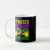 Ich hielt mein Spiel an, um hier Video Game Beads  Kaffeetasse (Links)
