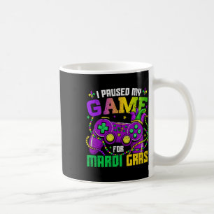Ich hielt mein Spiel an, um hier Video Game Beads  Kaffeetasse