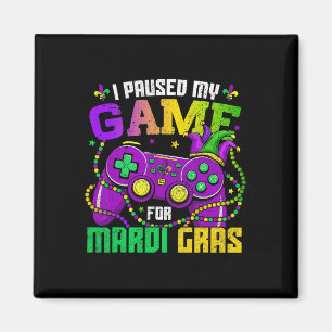 Ich hielt mein Spiel an, um hier Video Game Beads Magnet