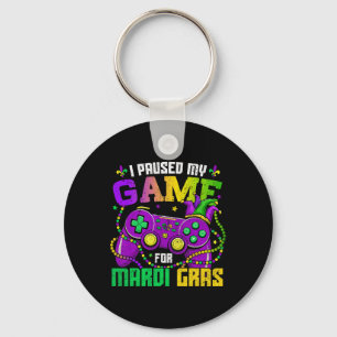 Ich hielt mein Spiel an, um hier Video Game Beads  Schlüsselanhänger