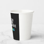 Ich hielt mein Spiel an, um hier zu sein Pappbecher (Links)