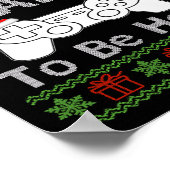 Ich hielt mein Spiel an, um hier zu sein, verdammt Poster (Ecke)