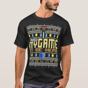 Ich hielt mein Spiel an, um hier zu sein, wenn ich T-Shirt