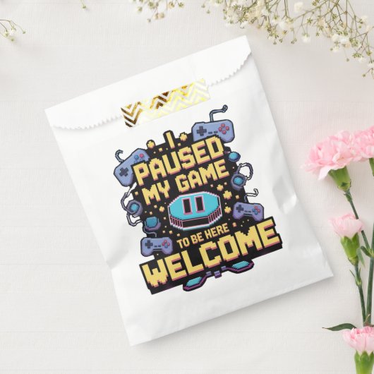 Ich hielt mein Spiel an, um hier zu sein Willkomme Geschenktütchen (Versiegelt)