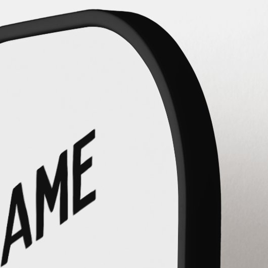 Ich hielt mein Spiel an, um Pickleball zu spielen Pickleball Schläger (Linke Seite)