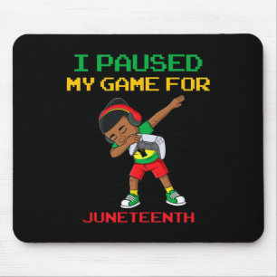 Ich hielt mein Spiel für das 19. Junge, die Jungen Mousepad