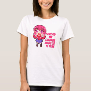 Ich hielt meine Lieblingsanimation an, hier zu sei T-Shirt