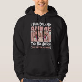Ich hielt meine Zeit an, hier japanische Animation Hoodie (Vorderseite)