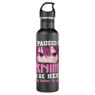 Ich hielt meinen Anime an, hier zu sein Otaku Kawa Edelstahlflasche