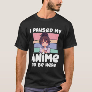 Ich hielt meinen Anime an, um hier Geschenk für de T-Shirt
