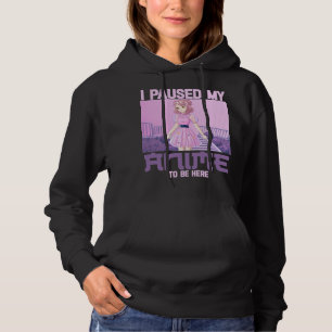Ich hielt meinen Anime an, um hier zu sein, wie de Hoodie