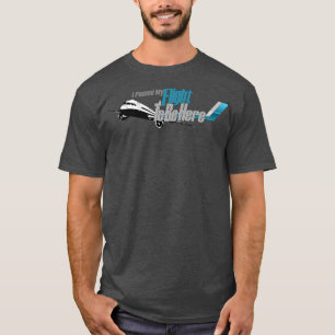 Ich hielt meinen Flug an, um hier zu sein, Jet Pre T-Shirt