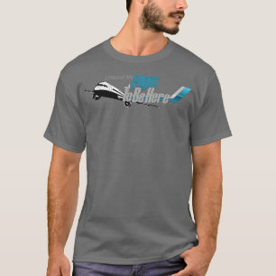 Ich hielt meinen Flug an, um hier zu sein  T-Shirt