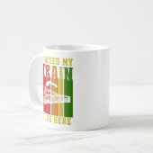 Ich hielt meinen Zug an, um hier zu sein, Motor Kaffeetasse (Vorderseite Links)