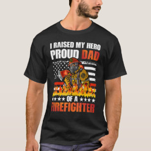 Ich hob meinen herostolzen Vater eines Feuerwehrma T-Shirt