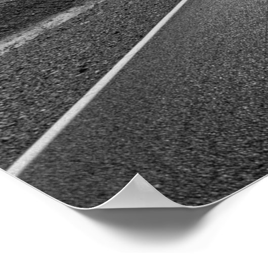 Ich hoffe auf nichts motivierend Zitat Poster (Ecke)