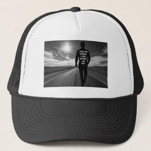 Ich hoffe auf nichts motivierend Zitat Truckerkappe