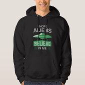 Ich hoffe, Außerirdischen glauben an mich Hoodie (Vorderseite)