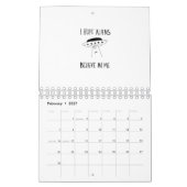 Ich hoffe, Außerirdischen glauben an mich Kalender (Feb 2027)