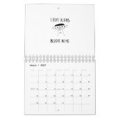 Ich hoffe, Außerirdischen glauben an mich Kalender (Mär 2027)