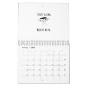 Ich hoffe, Außerirdischen glauben an mich Kalender (Jan 2026)