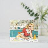 Ich hoffe, bald von Ihnen zu hören! Postkarte (Stehend Vorderseite)