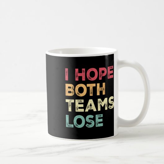 Ich hoffe, beide Teams verlieren den lustigen amer Kaffeetasse (Rechts)