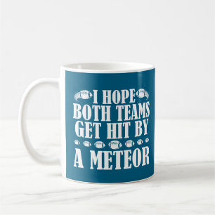 Ich hoffe, dass beide Teams von einem Meteorologen Kaffeetasse