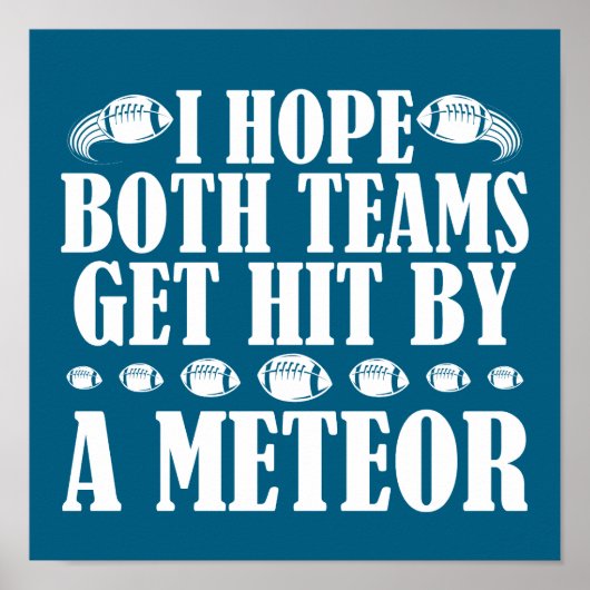 Ich hoffe, dass beide Teams von einem Meteorologen Poster (Vorne)