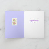 Ich hoffe, dass Sachen besser für Sie bald Karte (Innenseite)