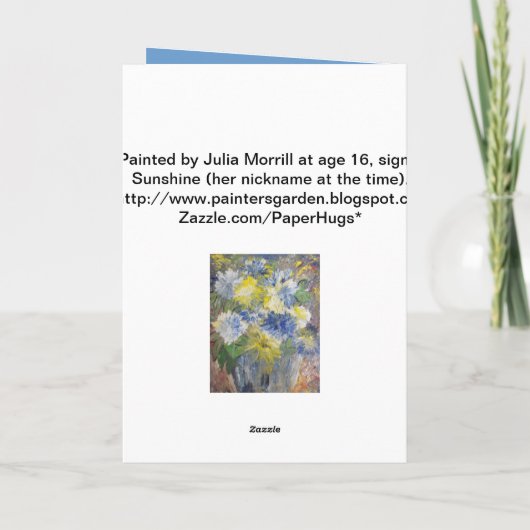 Ich hoffe, die Dinge werden bald besser Karte (Rückseite)