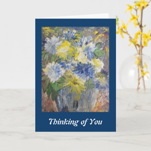 Ich hoffe, die Dinge werden bald besser Karte (Gelbe Blume)