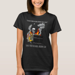 Ich hoffe, diese E-Mail erreicht Sie gut Skelett T-Shirt
