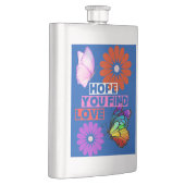 Ich hoffe, du findest Liebe Flachmann (Rechts)