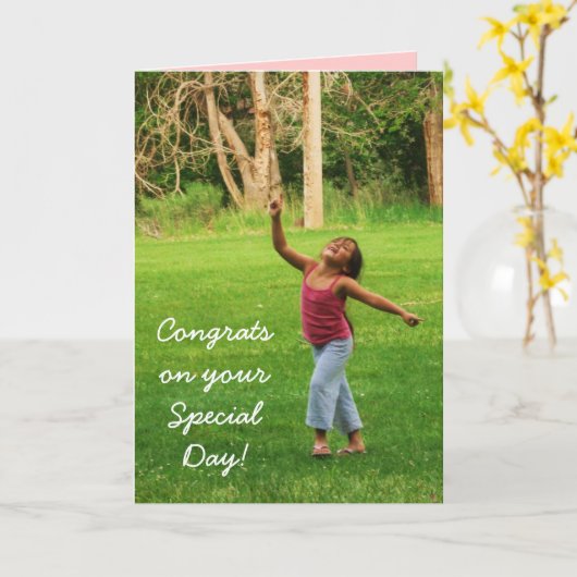 Ich hoffe, du tanzst.. karte (Gelbe Blume)