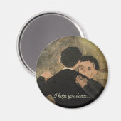 Ich hoffe, du tanzst magnet (Vorderseite/Rückseite)