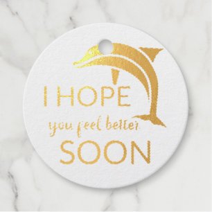 Ich hoffe, es geht dir bald besser geschenkanhänger