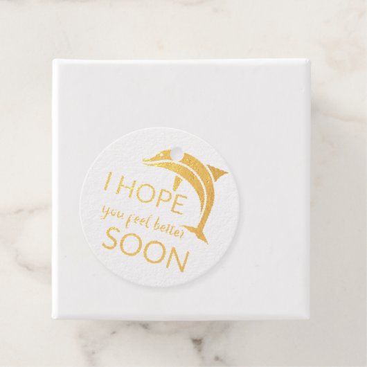 Ich hoffe, es geht dir bald besser geschenkanhänger (Mit Box)