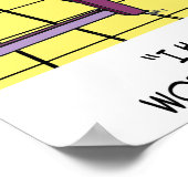 Ich hoffe, ich habe etwas, worüber ich mich beschw poster (Ecke)