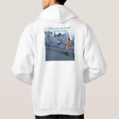 Ich hoffe, ich träume mich glaube CRPS/RSD Hoodie (Rückseite)