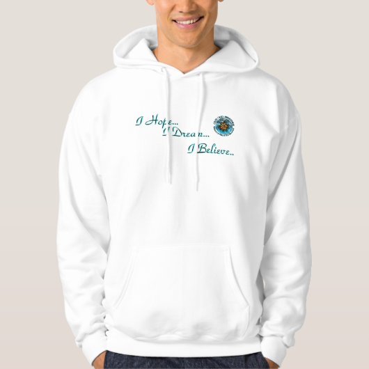 Ich hoffe, ich träume mich glaube CRPS/RSD Hoodie (Vorderseite)