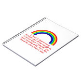 Ich hoffe, ich werde es schaffen notizblock (Linke Seite)