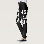 Ich hoffe nur, dass beide Teams Spaß haben Leggings (Links)