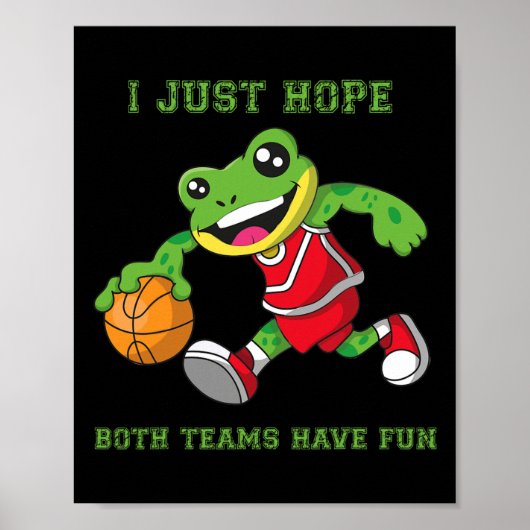 Ich hoffe nur, dass beide Teams Spaß haben Poster (Vorne)