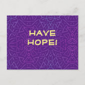 Ich hoffe! postkarte (Vorderseite)