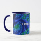 Ich hoffe Rosen-Tasse Tasse (Links)
