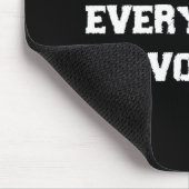 Ich hoffe, Sie bekommen alles, wofür Sie gestimmt  Mousepad (Ecke)