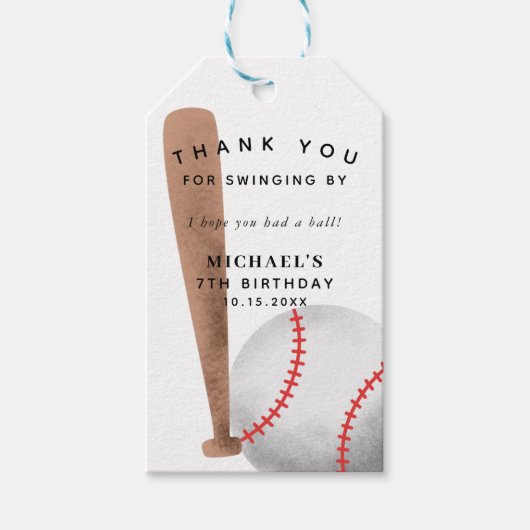 Ich hoffe, Sie hatten eine Ball Boys Baseball Gebu Geschenkanhänger (Vorderseite)