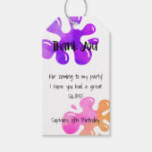 Ich hoffe, Sie hatten einen großen Slide Danke, da Geschenkanhänger (Vorderseite)